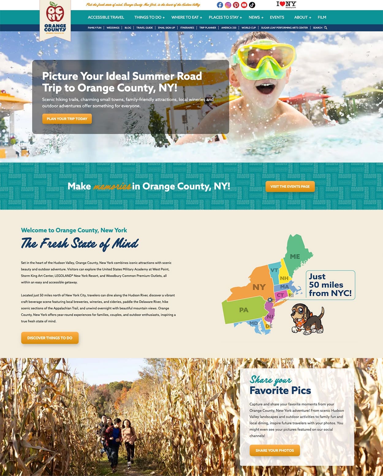 Orange County New York Tourism